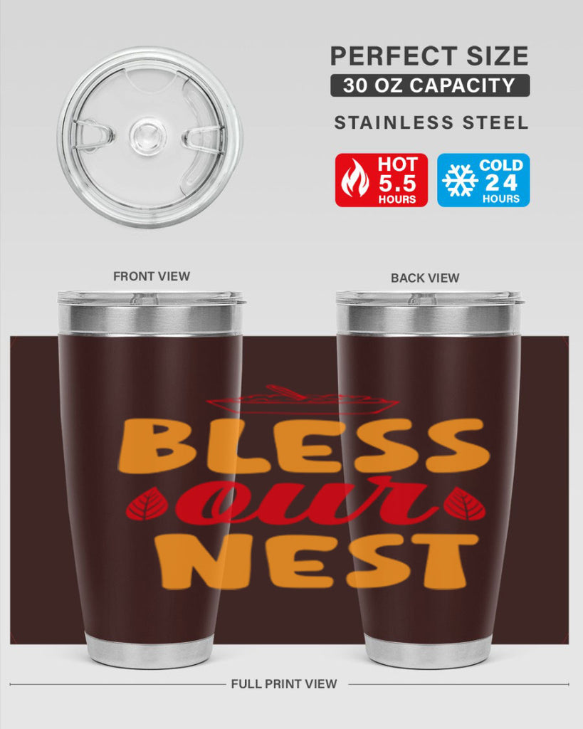 Bless our nest 54#- spring- Tumbler
