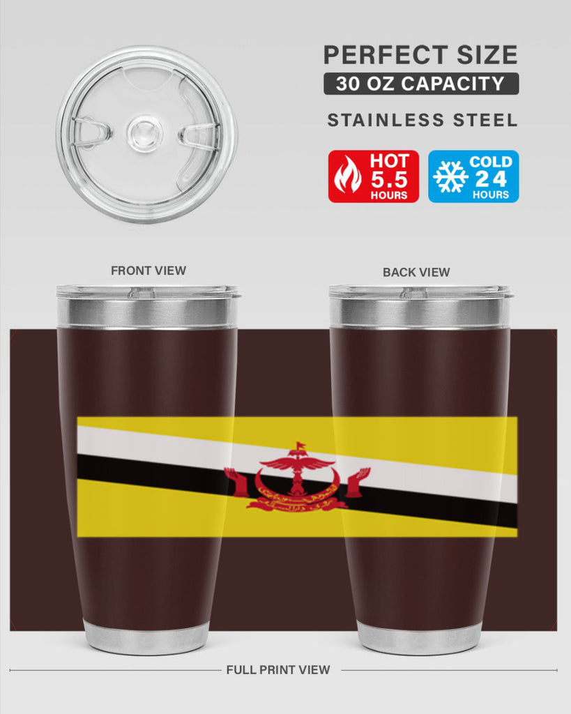 Brunei 173#- world flags- Tumbler