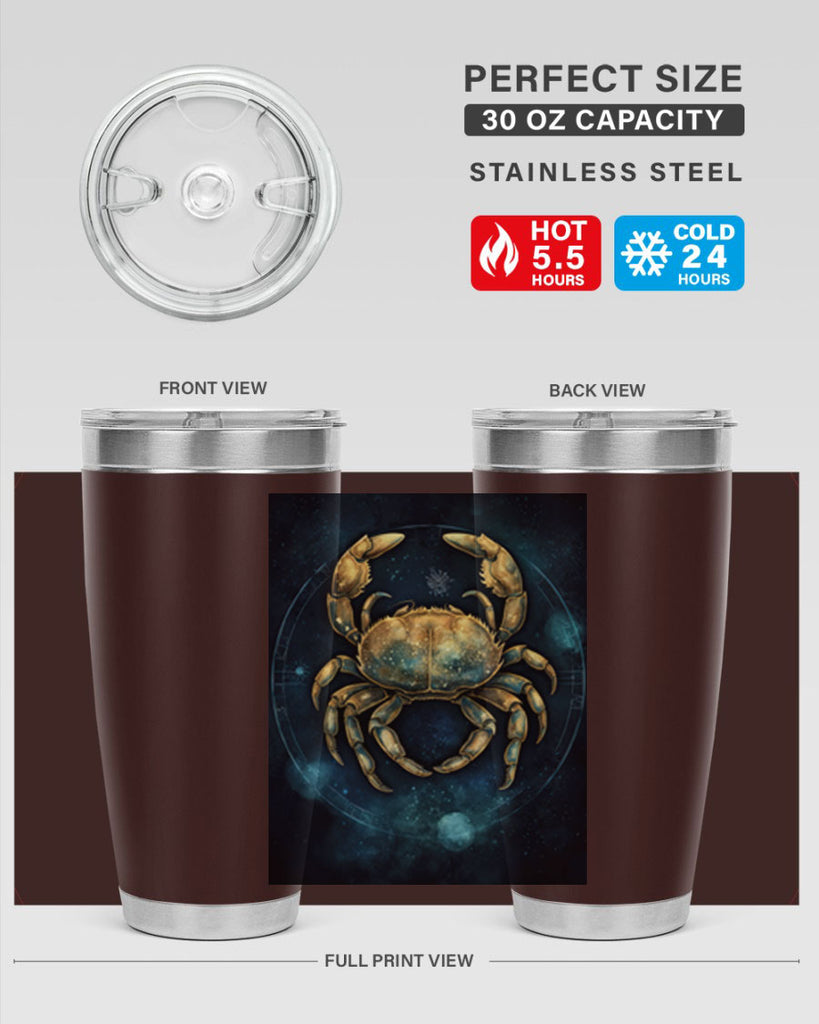 Cancer 57#- zodiac- Tumbler