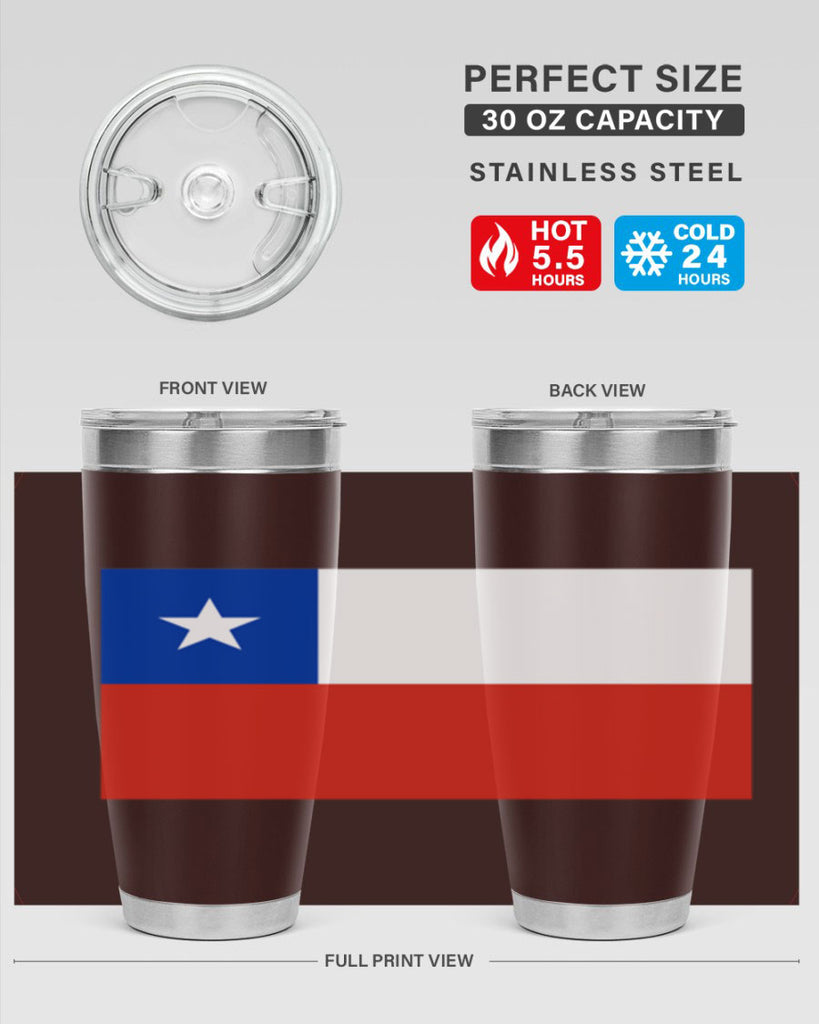 Chile 163#- world flags- Tumbler