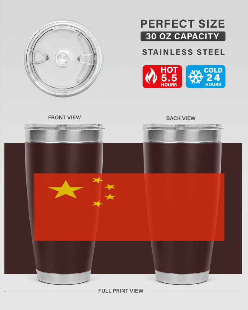 China 162#- world flags- Tumbler