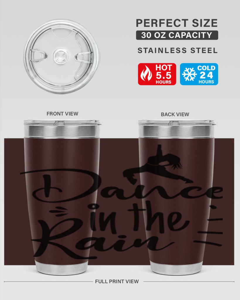 DANCE in the RAIN  120#- spring- Tumbler