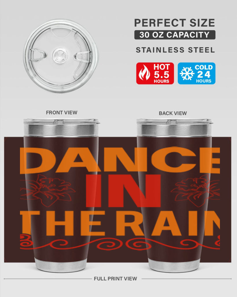 Dance in the rain 117#- spring- Tumbler