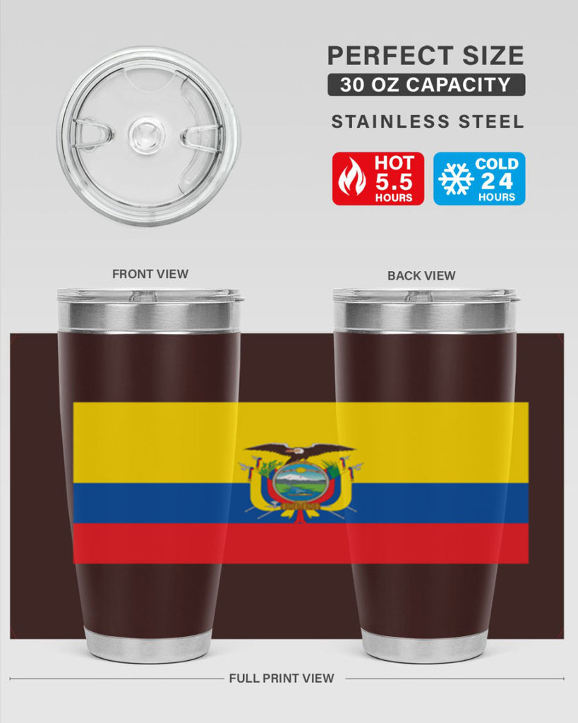 Ecuador 147#- world flags- Tumbler
