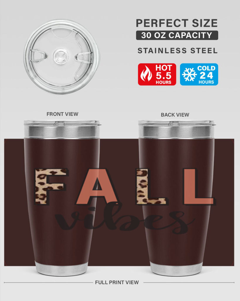 Fall Vibes 143#- fall- Tumbler