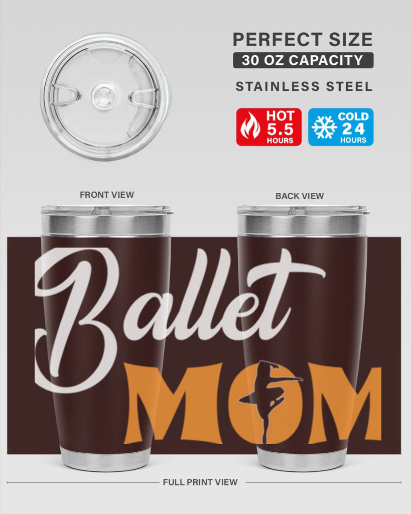 Fitted Dance Mom Ballet SVG Ballet 40#- ballet- Tumbler