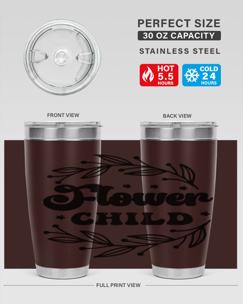Flower child  141#- spring- Tumbler