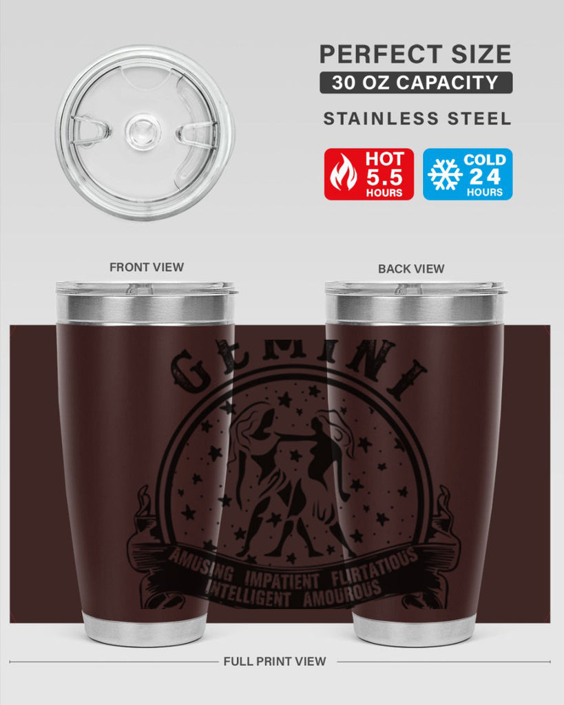 Gemini 9#- zodiac- Tumbler