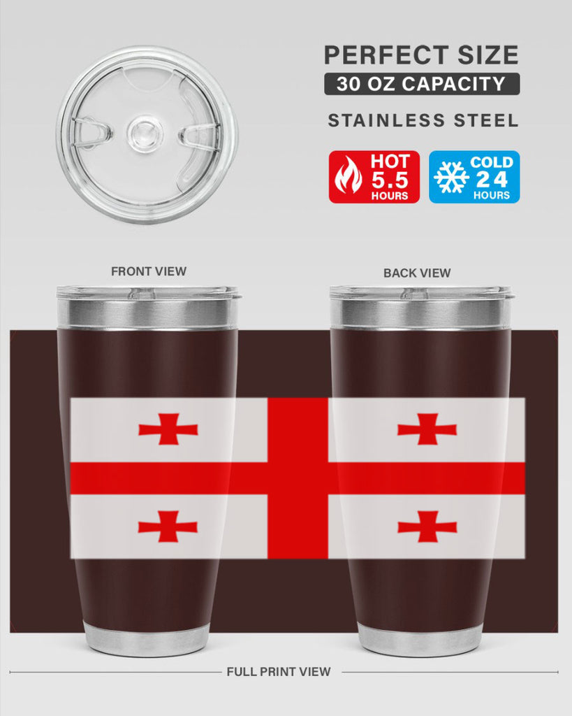 Georgia 134#- world flags- Tumbler
