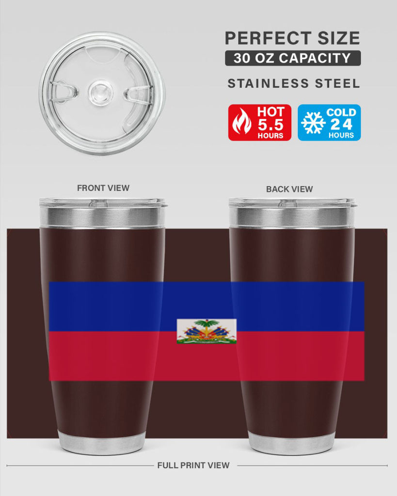 Haiti 125#- world flags- Tumbler