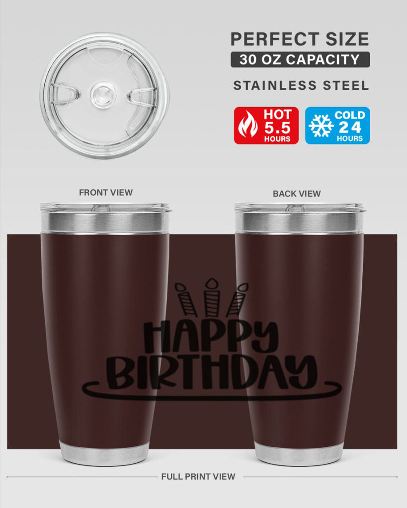 Happy Birthday Style 1#- birthday- tumbler