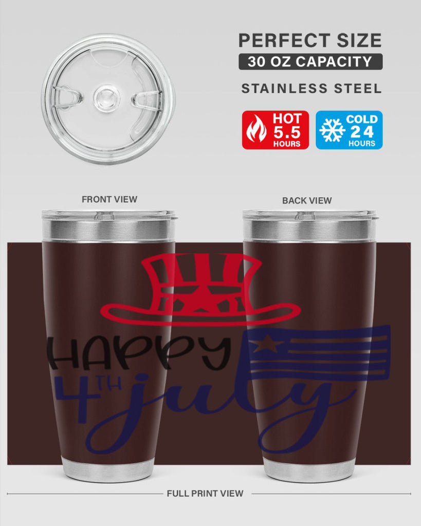 Happy th July Style 152#- Fourt Of July- Tumbler