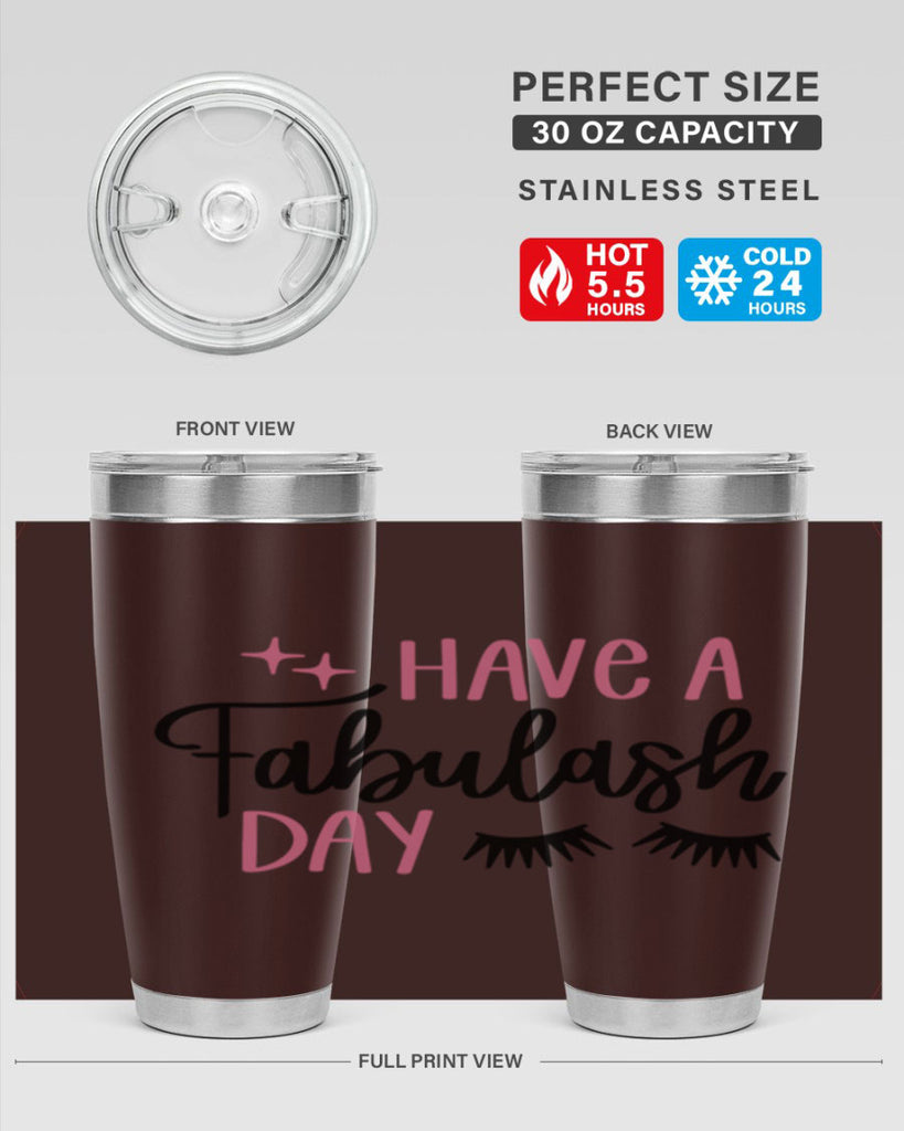 Have Fabulash Day Style 90#- make up- Tumbler