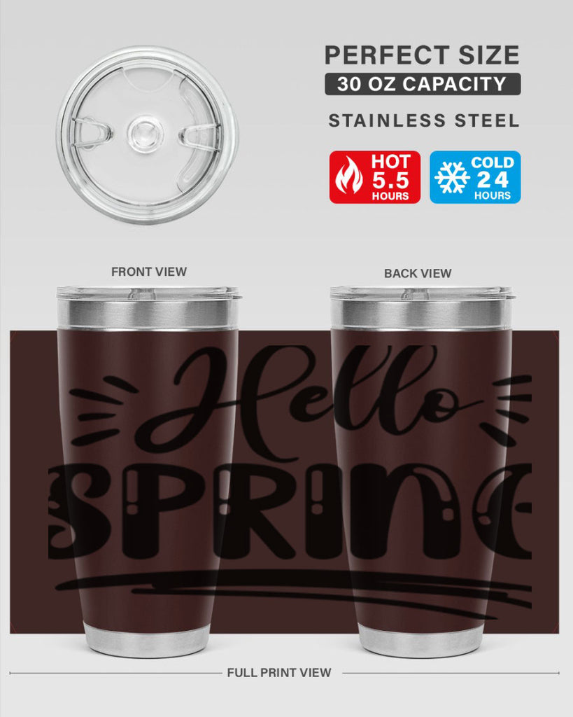 Hello Spring  229#- spring- Tumbler