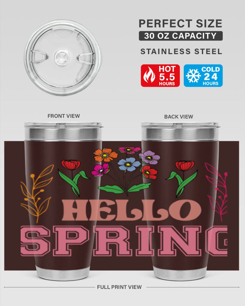 Hello Spring  234#- spring- Tumbler