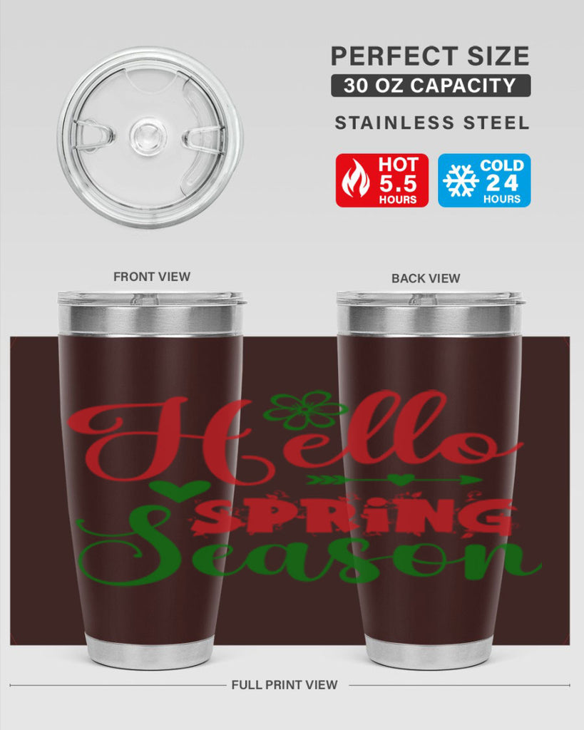 Hello Spring Season 224#- spring- Tumbler