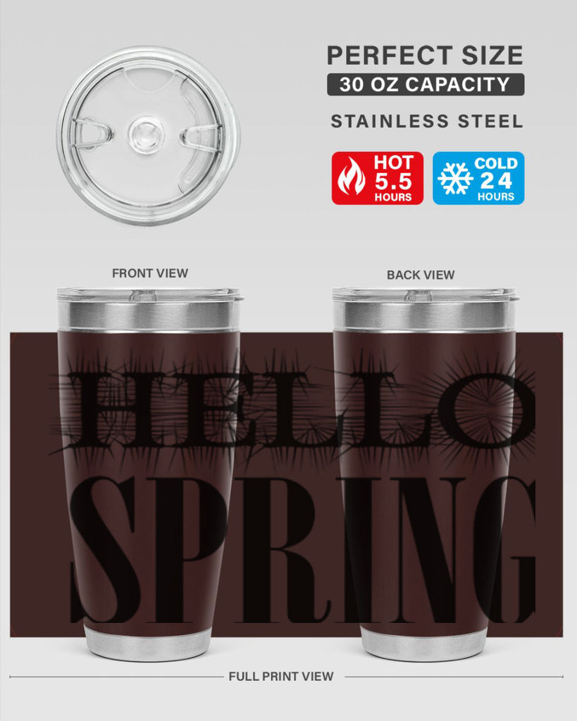 Hello spring  226#- spring- Tumbler