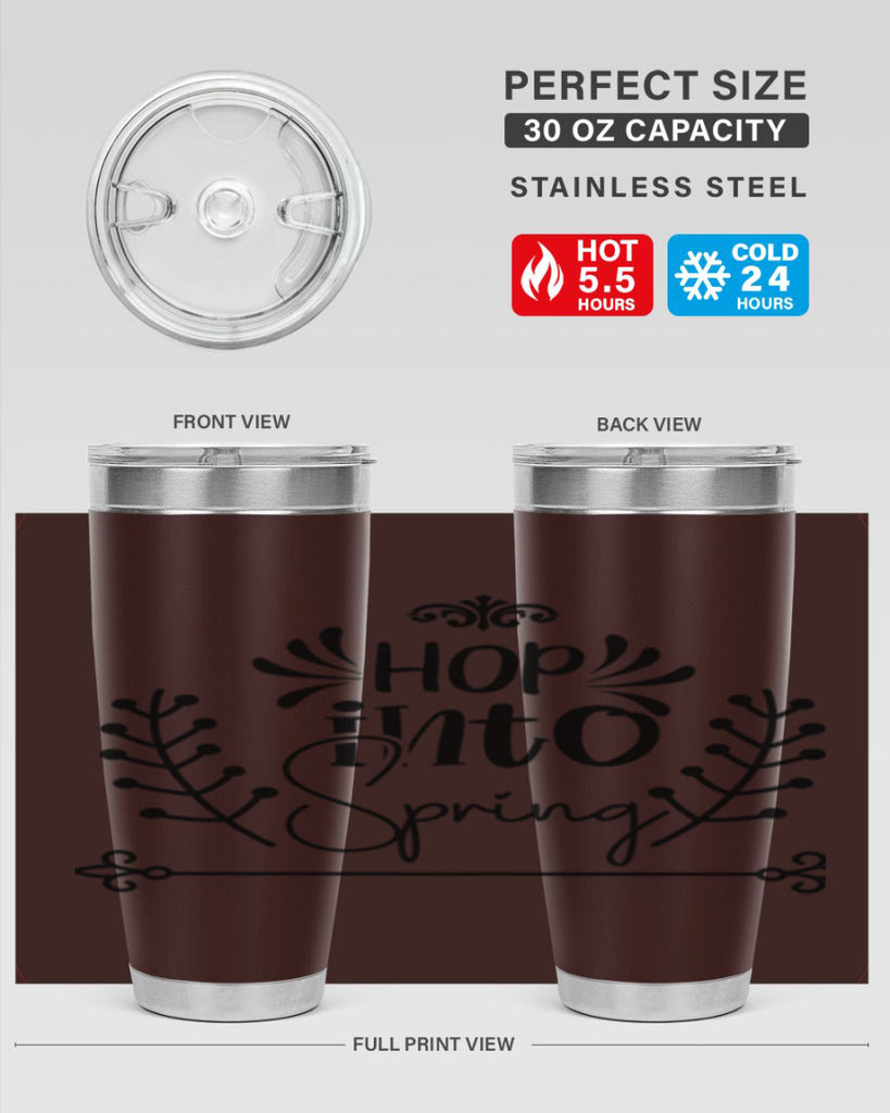 Hop into Spring 248#- spring- Tumbler