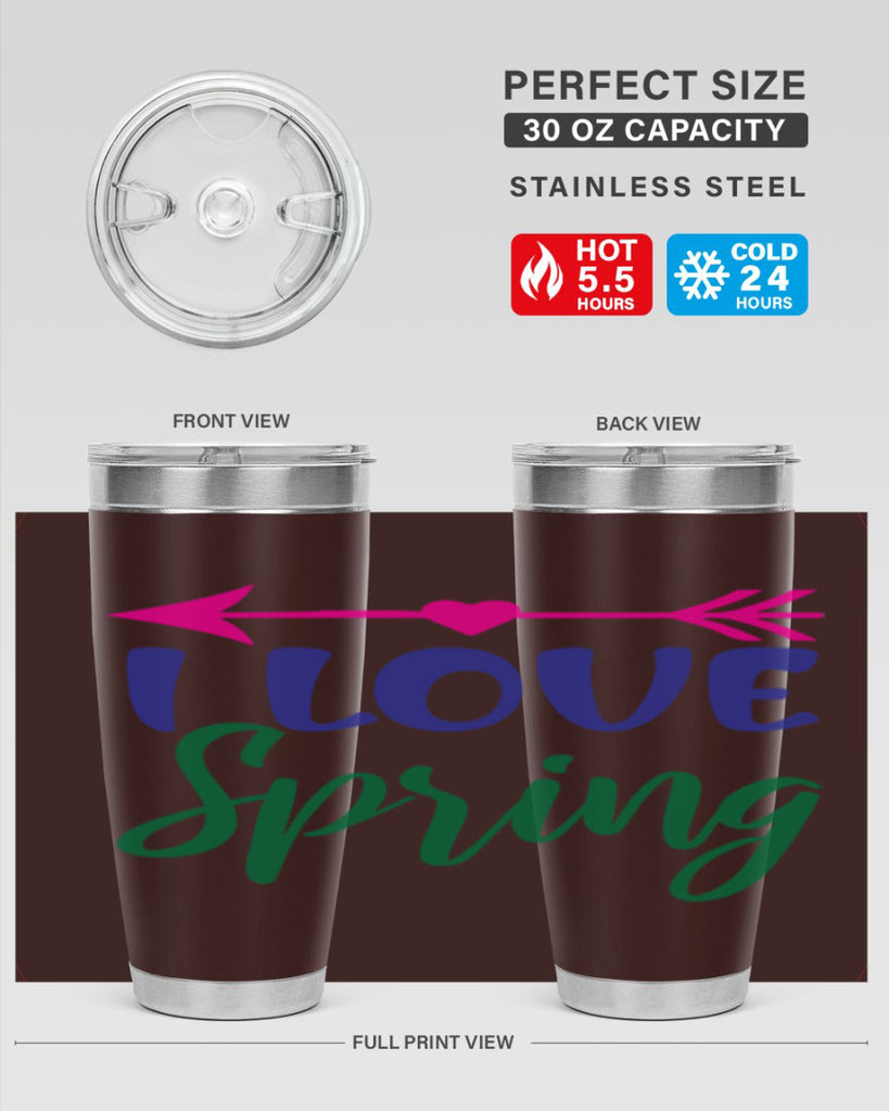 I Love Spring 272#- spring- Tumbler