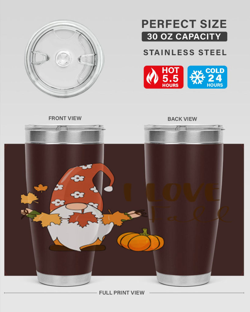 ILoveFallGnome 344#- fall- Tumbler
