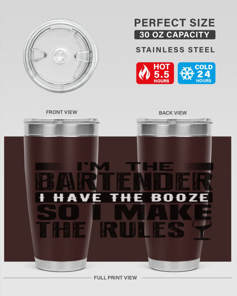 I’m the bartender Style 14#- bartender- tumbler