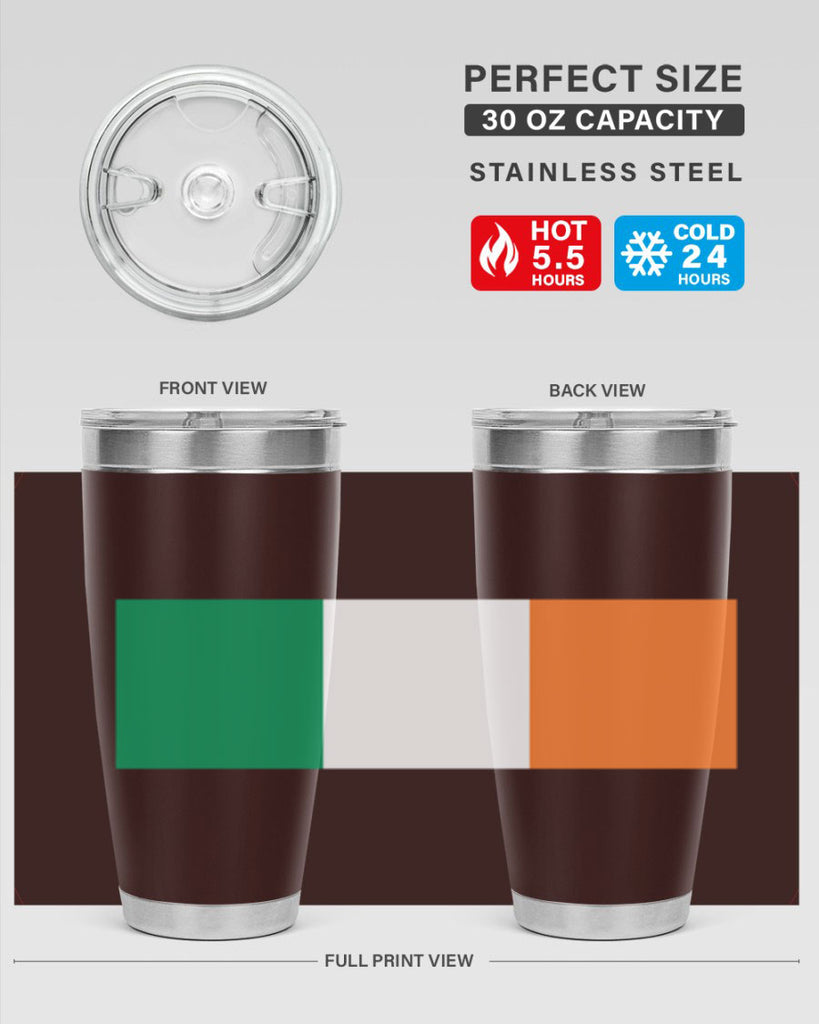 Ireland 117#- world flags- Tumbler
