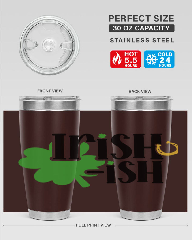 Irishish Style 78#- St Patricks Day- Tumbler