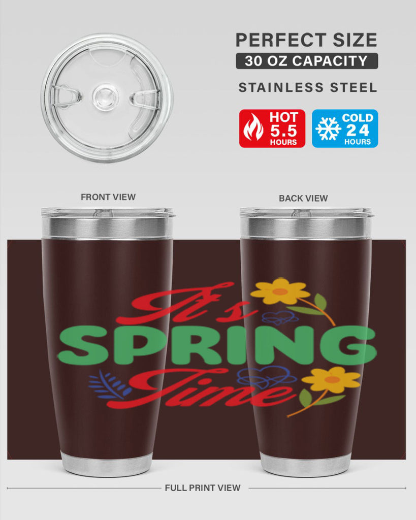 It's Spring Time 277#- spring- Tumbler