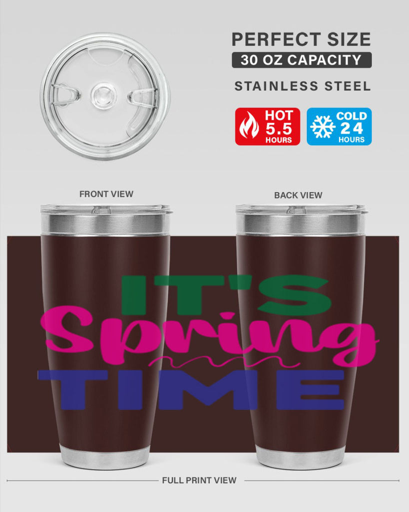 It's Spring Time 278#- spring- Tumbler