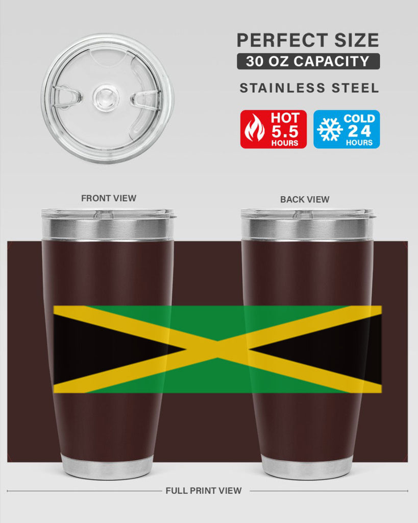 Jamaica 114#- world flags- Tumbler