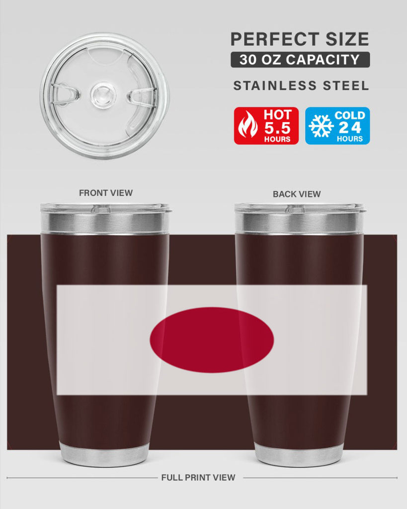 Japan 113#- world flags- Tumbler