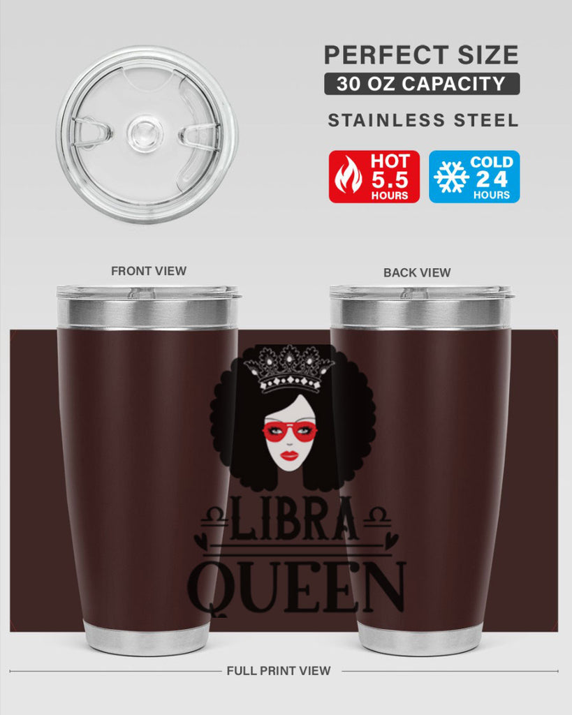 Libra queen 330#- zodiac- Tumbler