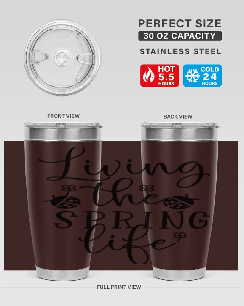 Living the spring life design 324#- spring- Tumbler