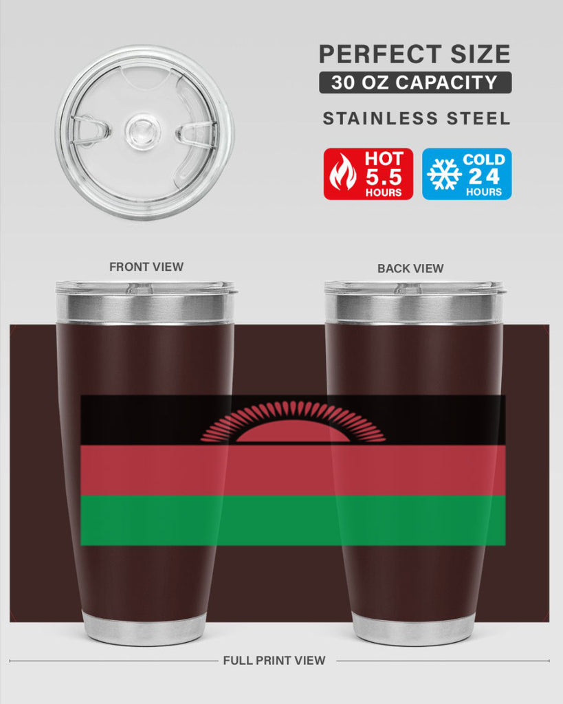 Malawi 95#- world flags- Tumbler