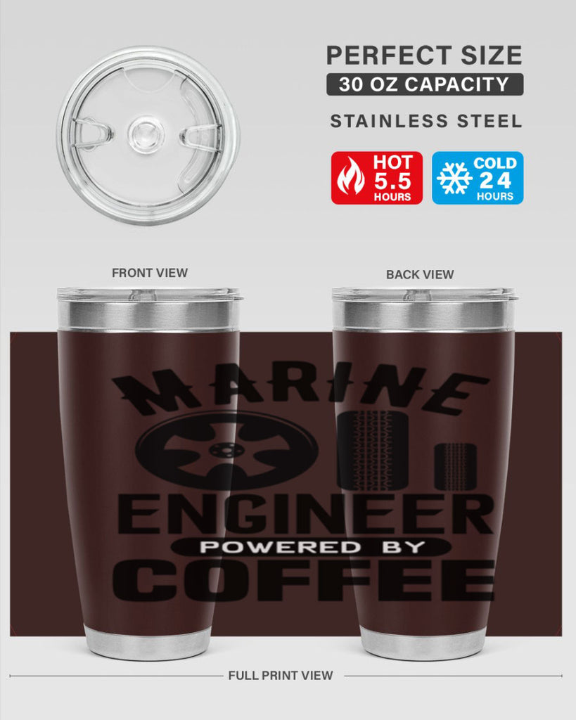 Marine Style 12#- engineer- tumbler