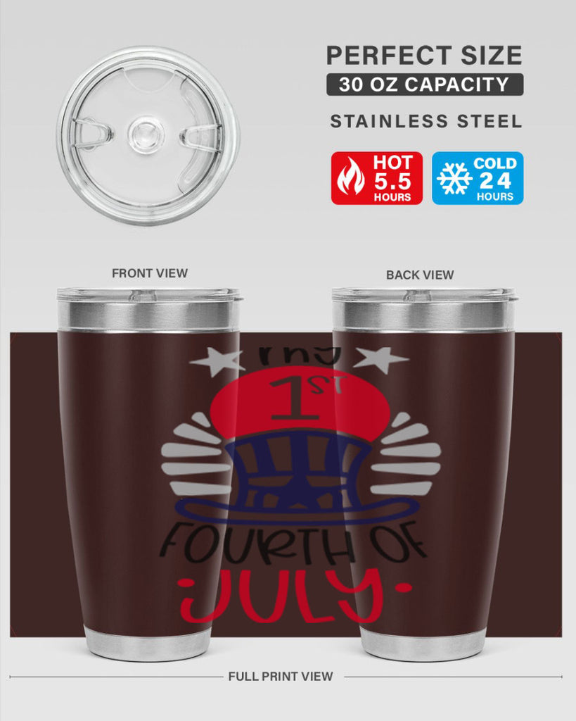 My st Fourth Of July Style 168#- Fourt Of July- Tumbler