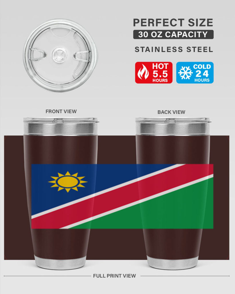 Namibia 78#- world flags- Tumbler