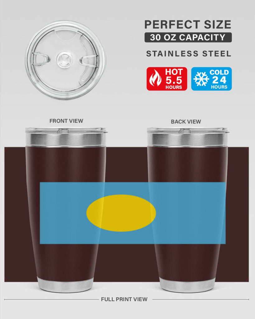 Palau 65#- world flags- Tumbler