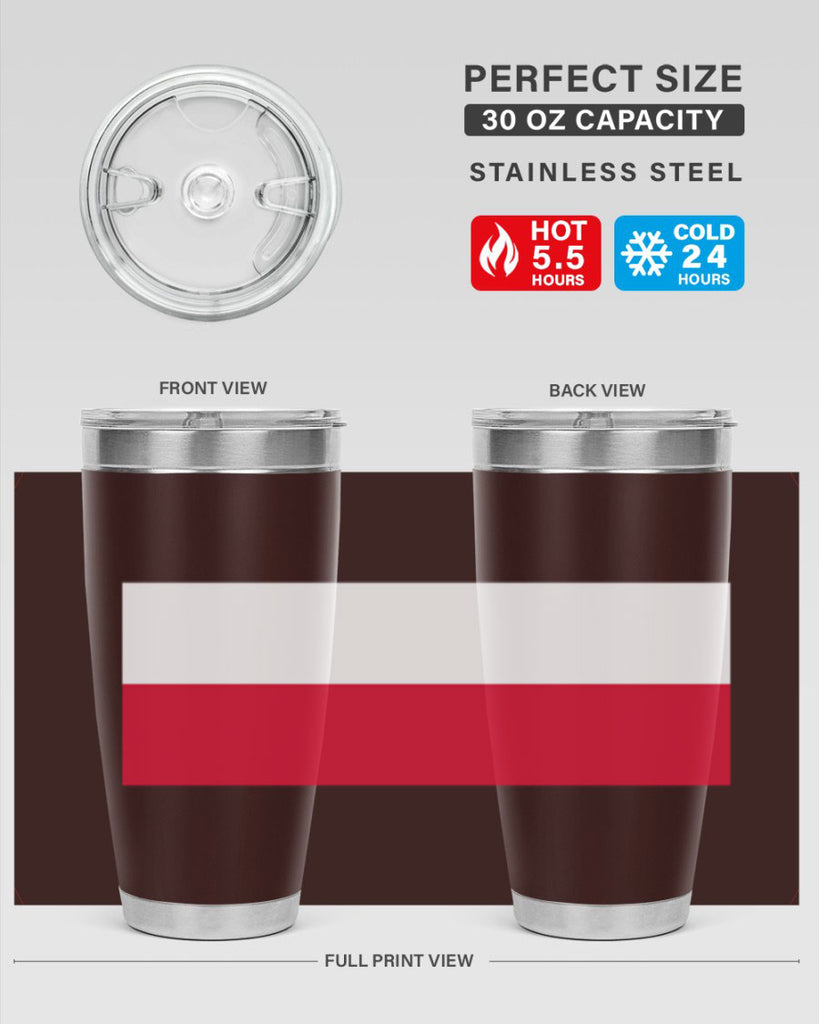 Poland 58#- world flags- Tumbler