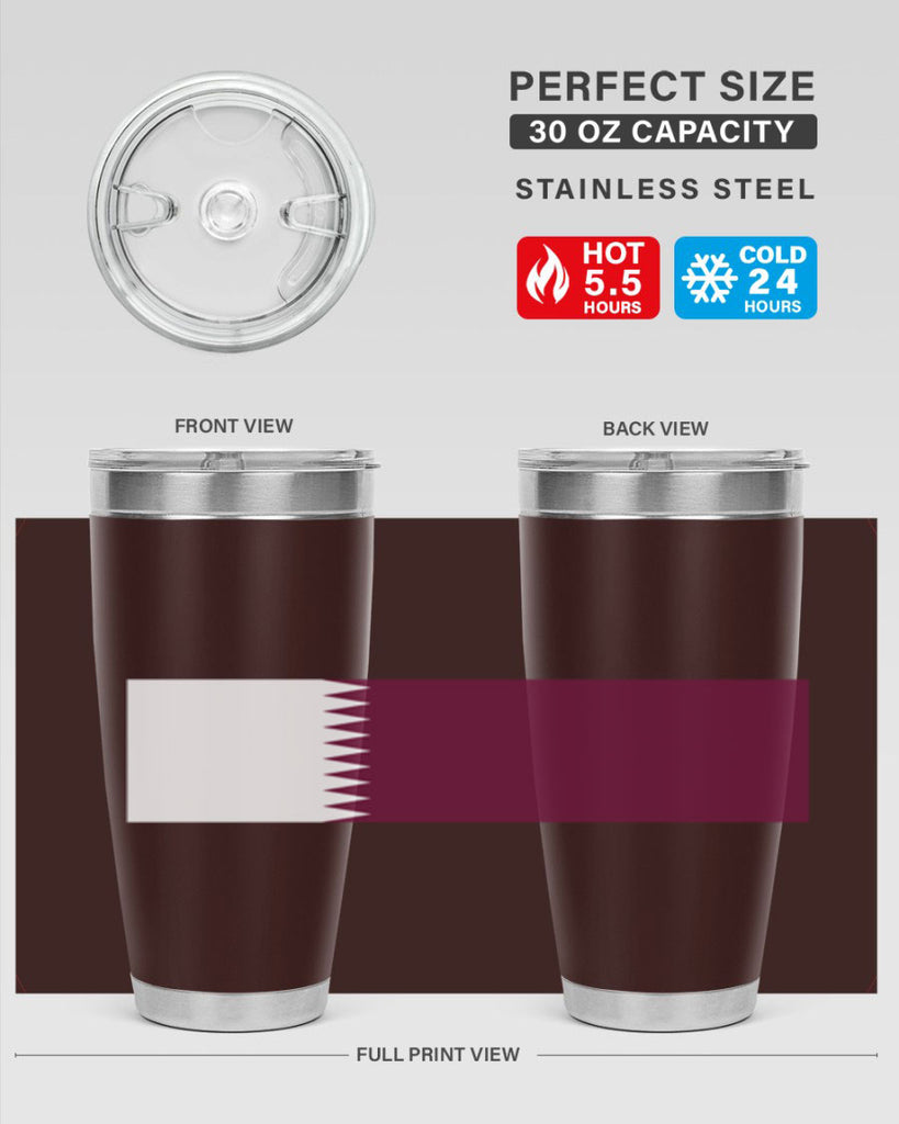 Qatar 56#- world flags- Tumbler