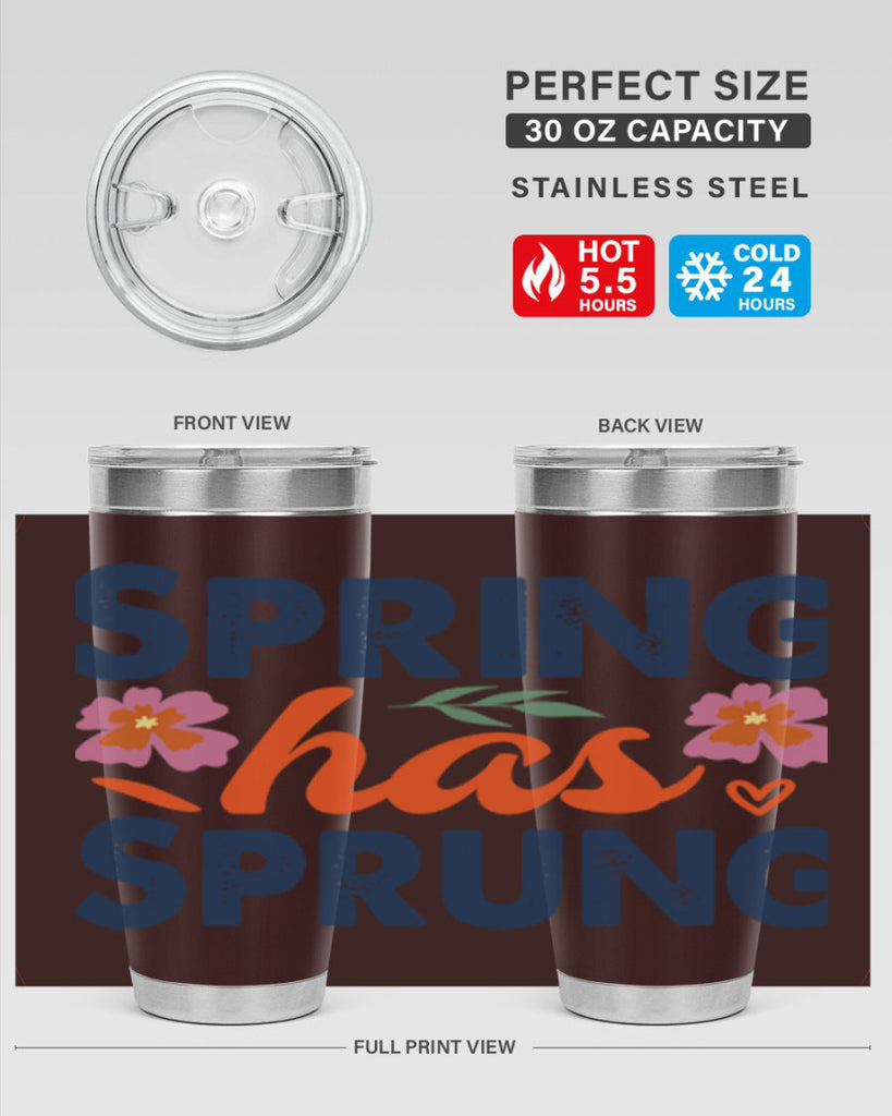 Spring Has Sprung  494#- spring- Tumbler