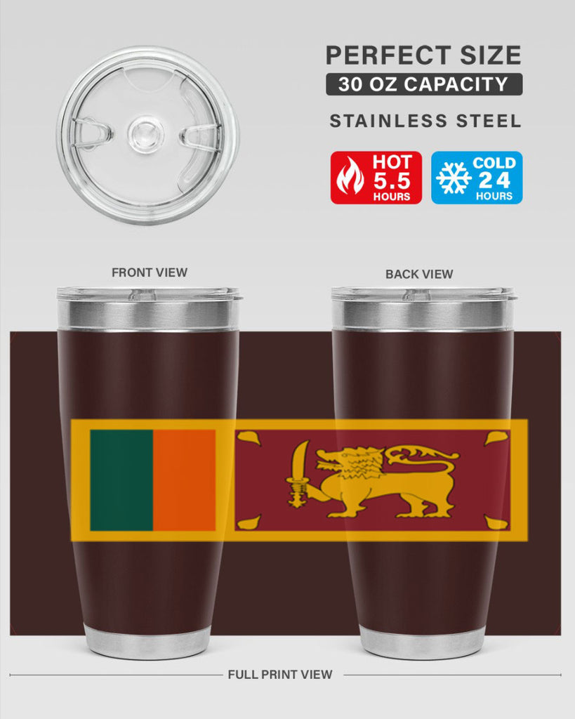 Sri Lanka 32#- world flags- Tumbler