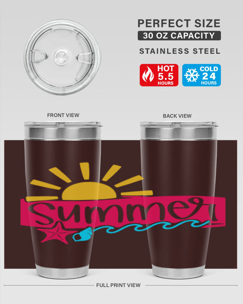 Summer Style 25#- summer- Tumbler