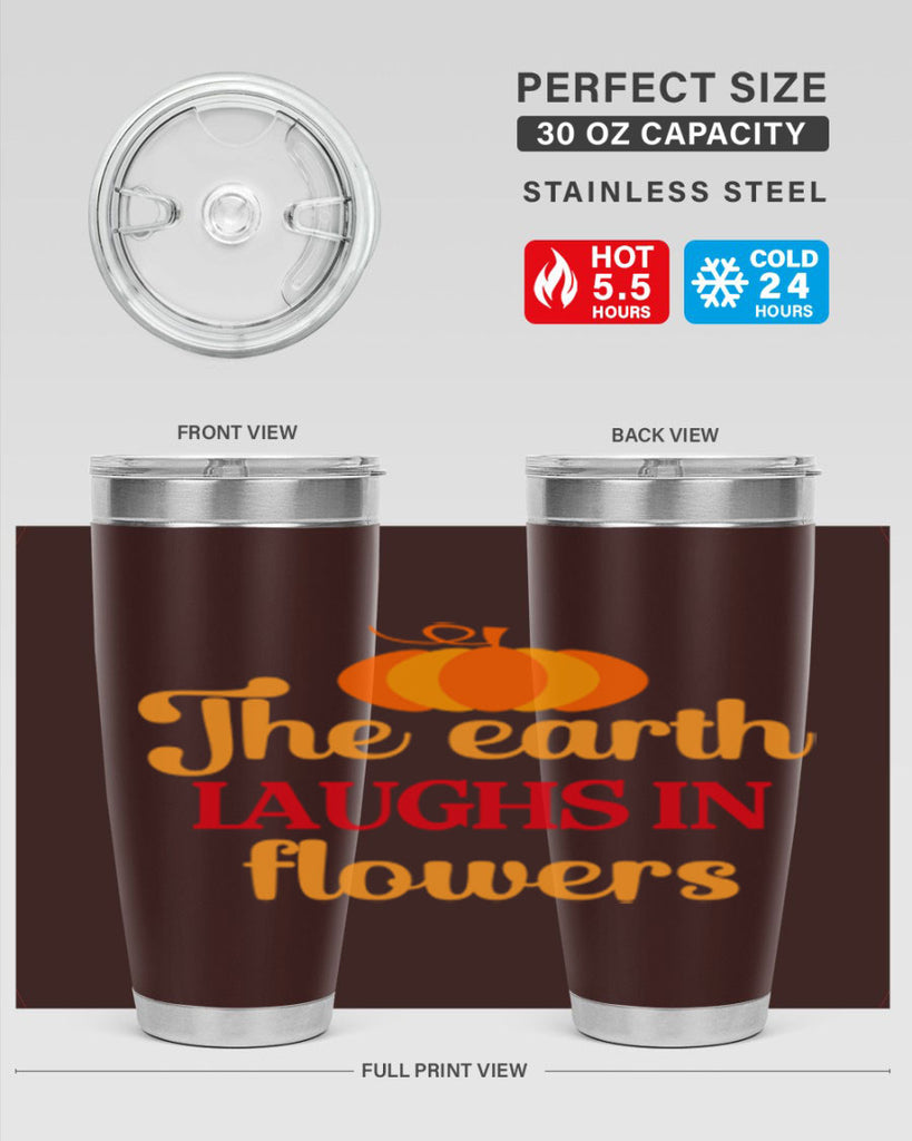 The earth laughs in flowers 538#- spring- Tumbler