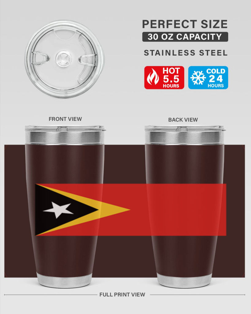 TimorLeste 22#- world flags- Tumbler