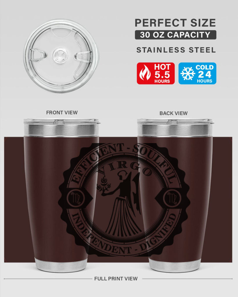Virgo 23#- zodiac- Tumbler