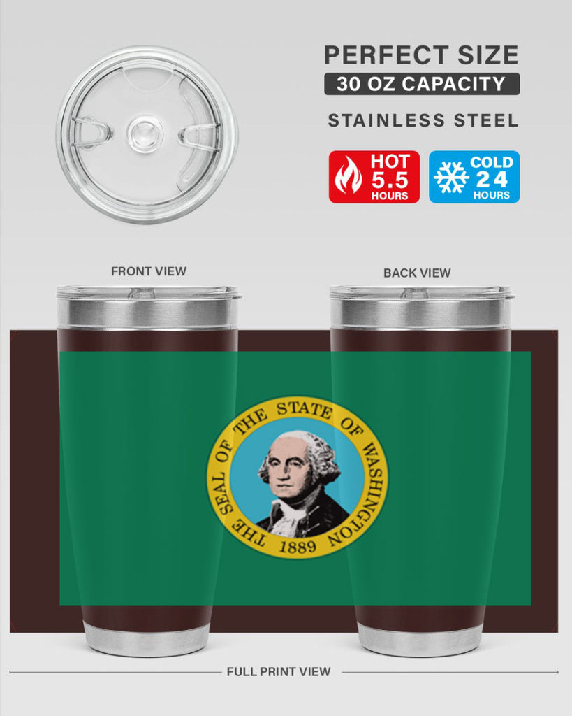 Washington 4#- stateflags- Tumbler