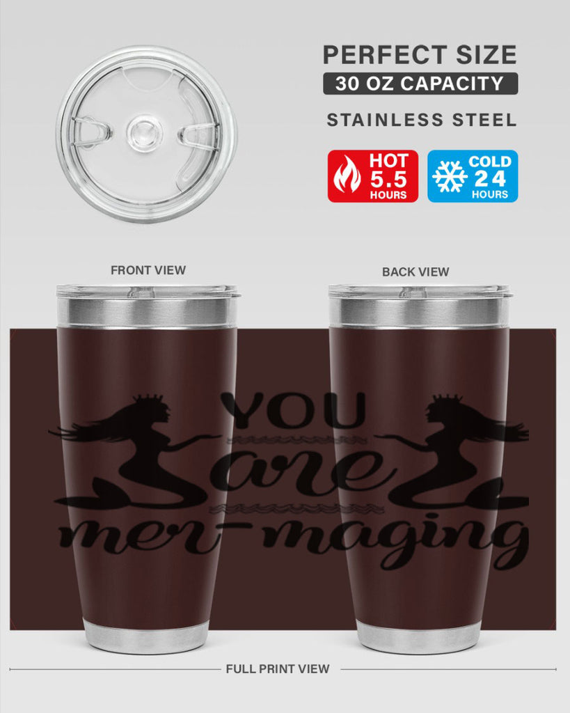 You are mermaging design 686#- mermaid- Tumbler