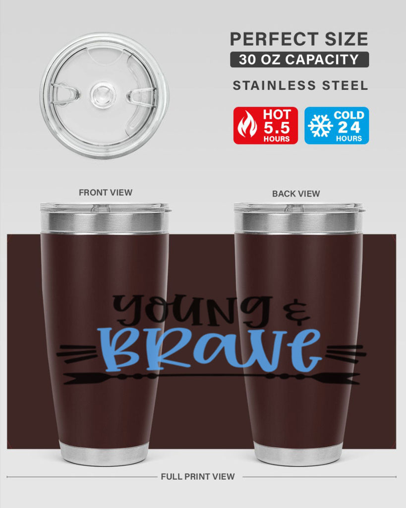 Young Brave Style 11#- baby- tumbler