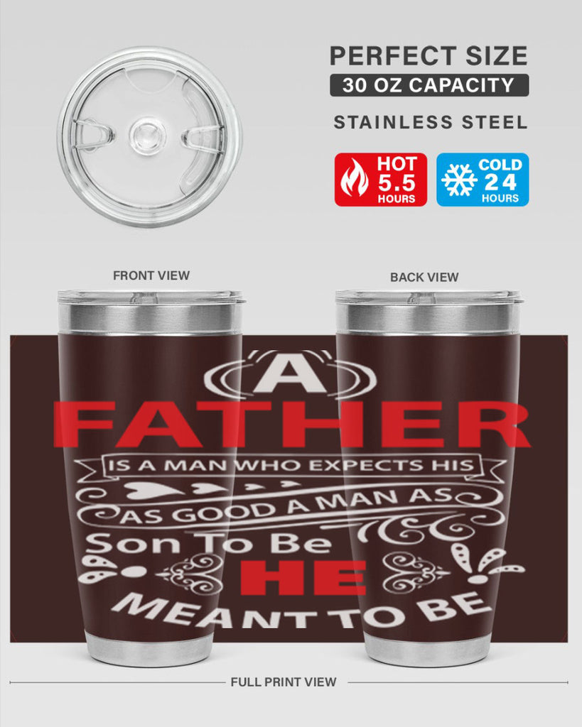 a father 247#- fathers day- Tumbler
